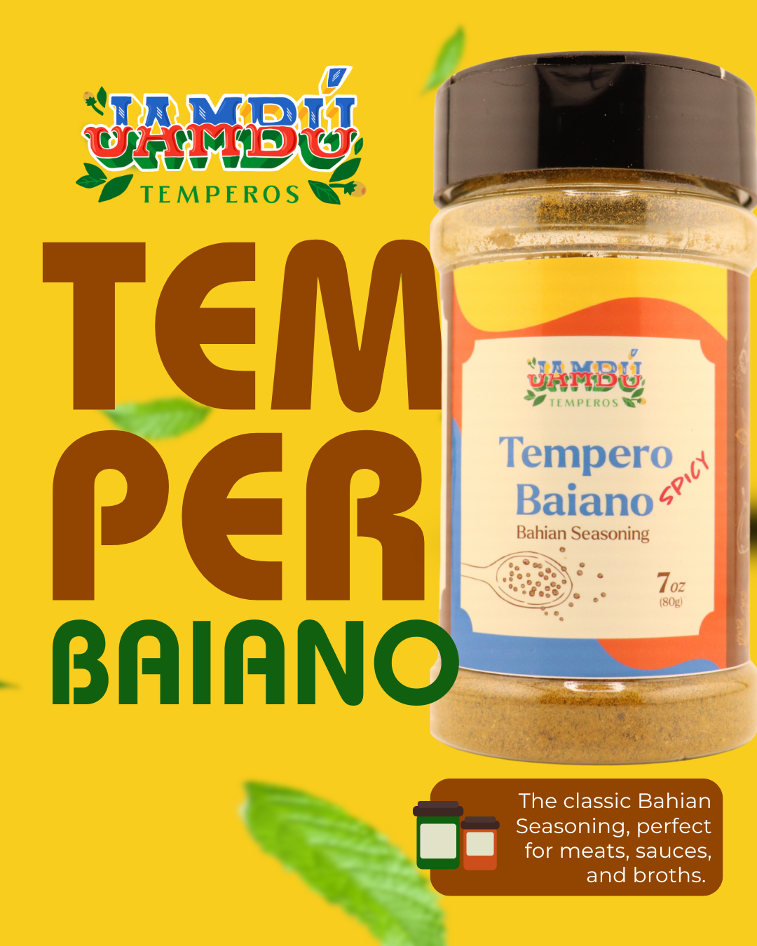 Bahian Seasoning (Spicy)